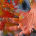 Quadro dipinto astratto moderno acrilico dipinto a mano arredo 