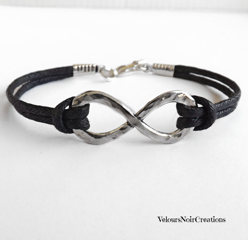 Elli Cavigliera Donna Motivo Infinito Tendenza in Argento Sterling 925