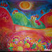 "Primavera di colori" Tela (100x120cm)