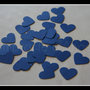 Coriandoli cuore blu