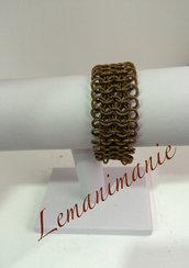 #bracciale #chainmail #colorbronzo
