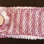 Fascia neonata lavorata a maglia