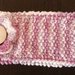 Fascia neonata lavorata a maglia