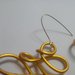 orecchini fatti a mano con tecnica wire