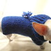 BubaDog Cappottino cane con cappuccio in maglia, Fatto a mano