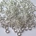 50 Anellini silver plated 5 mm FER 3