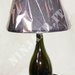 Abat Jour Lampada da tavolo Bottiglia Dom Perignon luminous 2003 idea regalo arredo riciclo creativo riuso