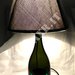 Abat Jour Lampada da tavolo Bottiglia Dom Perignon luminous 2003 idea regalo arredo riciclo creativo riuso