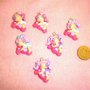 FIMO - kawaii - doll - LE FATE DEL MARE - un ciondolo a scelta mod.3 - per orecchini collane - bomboniere - compleanno