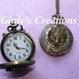 Collana orologio FINAL FANTASY Cloud Strife wolf Lupo videogames giochi japan