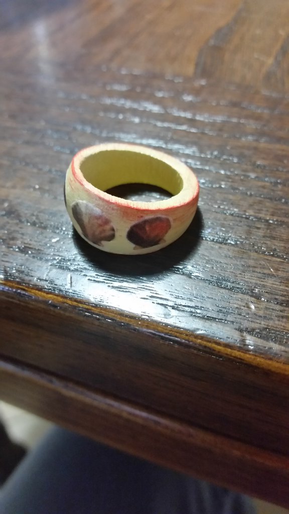 OLYCRAFT 30pcs Anelli Di Legno Naturale Cerchi Di Legno Naturale Da 30 Mm Anelli Di Legno - Foto 7