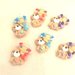 FIMO - kawaii - doll - FATINE e ORSETTI teddy bear    - un ciondolo a scelta per orecchini collane - bomboniere - compleanno
