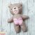 N.1 Orsettoso grande Jenbears cuore colore rosa