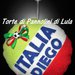 Cuscino Italia + nome personalizzabile fuoriporta camera, bimbo a bordo europei calcio