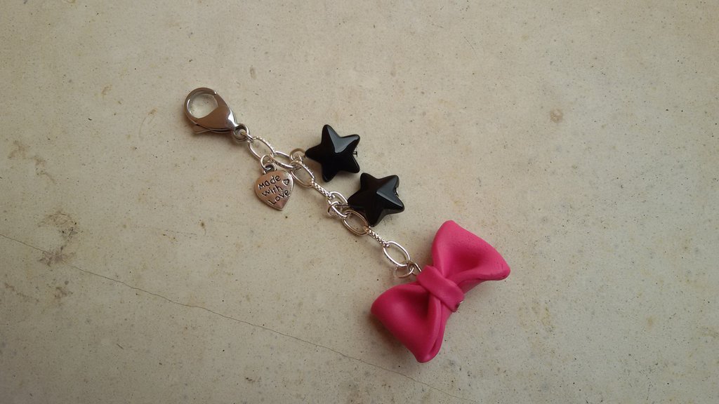 Yfstyle Portachiavi Estetico Con Fiocco E Perle – Y2K, Per Chiavi Auto E Borse, Regalo Donna