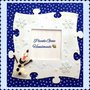 Cornice foto puzzle mdf e pannolenci "Olaf Frozen"