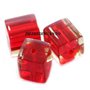 LOTTO 20 CUBI rossi 4X4mm Cod. 3576