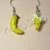 Orecchini frutta (pendenti) - Banane