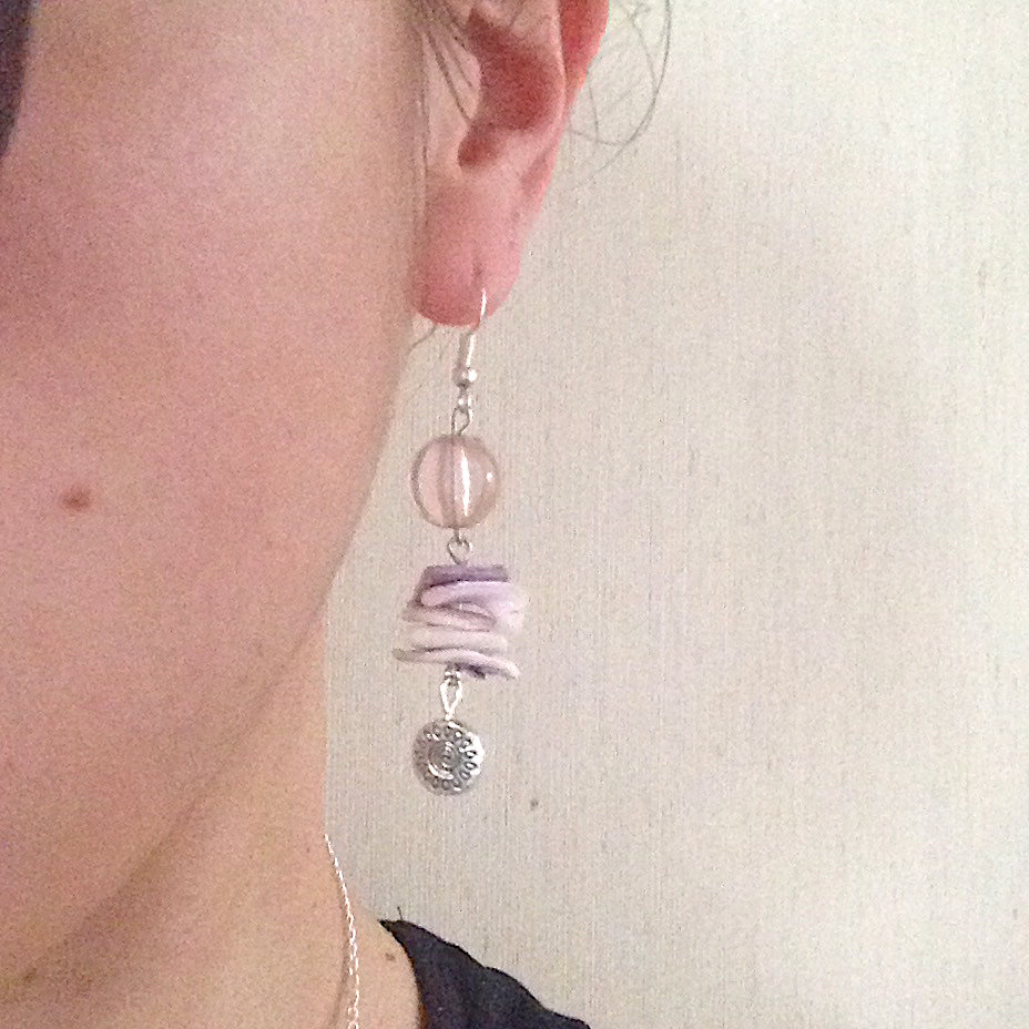 Yazilind Orecchini Pendenti A Conchiglia In Argento: Lunghi 3,5 Cm, Regalo Donna