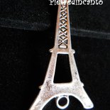 Ciondolo Torre Eiffel in argento sterling da 24 mm con marcasite - Italia