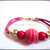 Bracciale in Alcantara con Trollbeads in Legno - Mod. 6