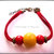 Bracciale in Alcantara con Trollbeads in Legno - Mod. 25