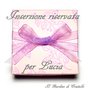 Inserzione riservata per Lucia