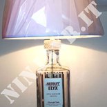 Lampada da tavolvo Bottiglia Vodka Absolut ELYX 3 Litri Vuota riuso riciclo creativo idea regalo arredo design