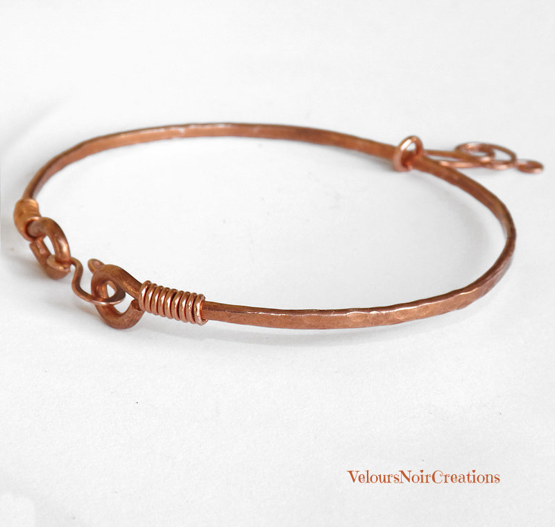 Bracciale Rame Puro 40 Grammi Terapia Bracciale In Rame Puro 40 Gr - Terapia Per Artrite E Dolore, Regolabile, Nuovo Con Etichette Bracciale Quantares - Foto 4