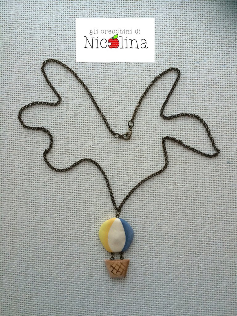 Orecchini Lunghi The Circle Fiore Azzurro – Lebole Gioielli – Ottone E Pietra Naturale, Made In Italy