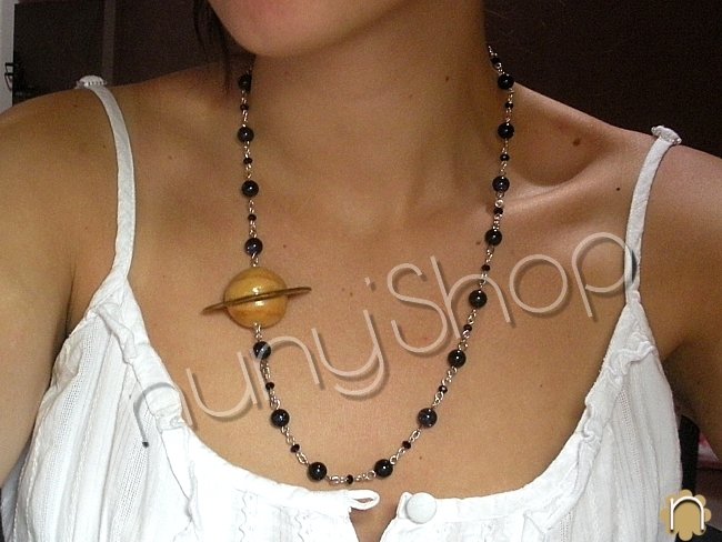 Collana Di Perline Di Pianeta Collana Di Strass Di Cristallo Di Saturno Migliore Amica Fidanzata Com Us Kyyibkn7s1c5hkyun
