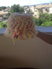 Cappelli in Cotone colorato/ Bambine 