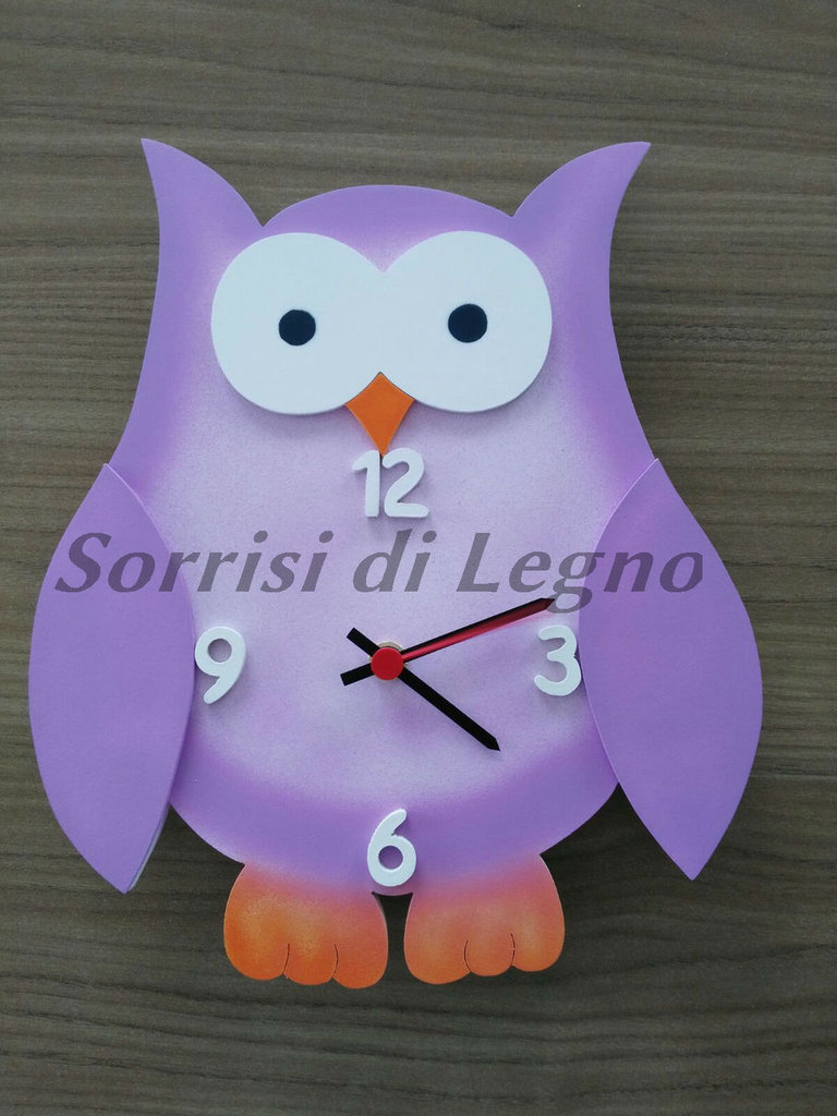 Orologio Da Parete Gatto Con Pendolo Dekori - Meccanismo Silenzioso Made In Italy, Batteria Inclusa