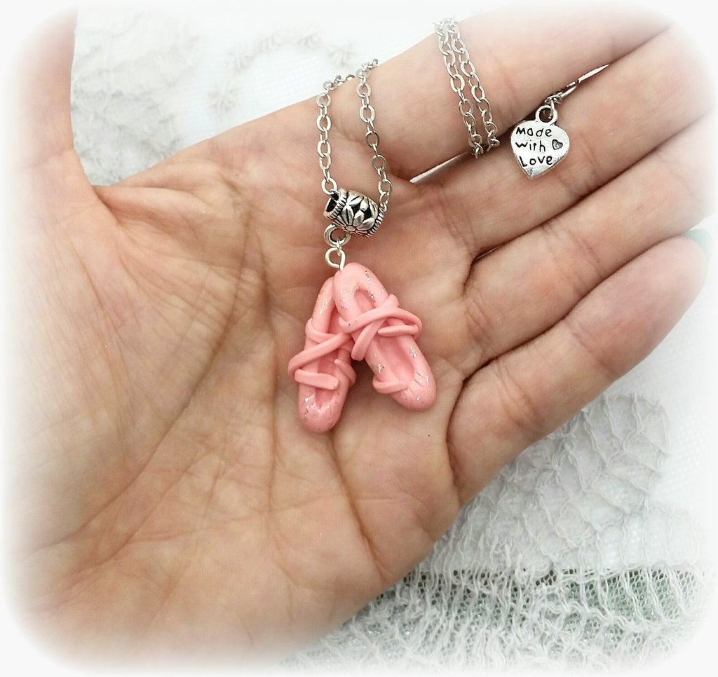 InSCINTILLE Collana Ballerina Danza Classica In Argento 925 Rodiato, Ciondolo Con Tutù, Made In Italy, Con Astuccio Regalo