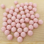 50 Perle 8 mm perline col. rosa