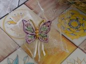 farfalline traforate in ceramica