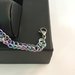 #bracciale #chainmail #coloripastello