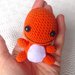 Pokemon Charmander baby amigurumi, fatto a mano all'uncinetto