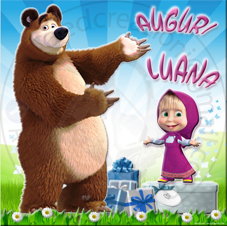 Orso e Masha | Медведь, Детские фотоальбомы, Тематические 