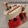 Decorazione torta Orsetti "squadra del cuore" 