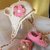 set cappellino scarpine neonata fatti a uncinetto 