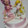 Cake topper ispirata a Mia e Onchao