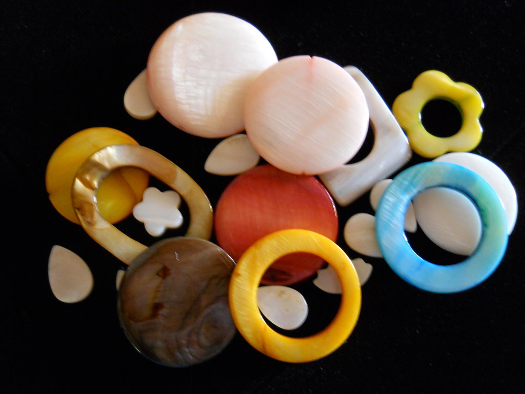 Inlay Di Madreperla Naturale Per Tastiera Di Chitarra - Foto 12