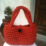 Borsa in fettuccia di lana   