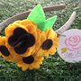 Cerchietto a Girasoli by Little Rose Handmade