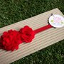 Fascia elastica in tono rosso by Little Rose Handmade