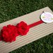 Fascia elastica in tono rosso by Little Rose Handmade