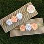 Fascia elastica a rose in tono beige, bianco e beige by Little Rose Handmade