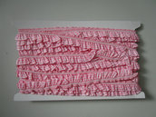 8 M merletto,bordo,elastico,plisse, vichy,a quadretti,rosa 18mm
