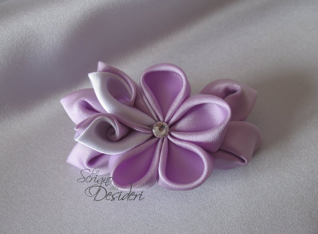 Spilla A Fiore Di Peonia In Chiffon - Accessorio Elegante Per Donne Per Feste E Cerimonie, 95mm - Foto 4